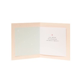 UK Greetings Anniversary Card for Him/Her/Friend - Pretty Champagne Design, Multi, 159mm x 184mm