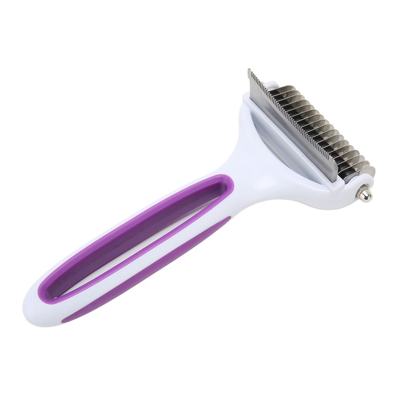 2 in 1 Pet Grooming Brush Washable Pet Dematting Comb
