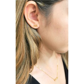Set de Joyería - Collar y Aretes - Chapa de Oro Calidad Premium - Elegantia Jewelry (b. Infinito)