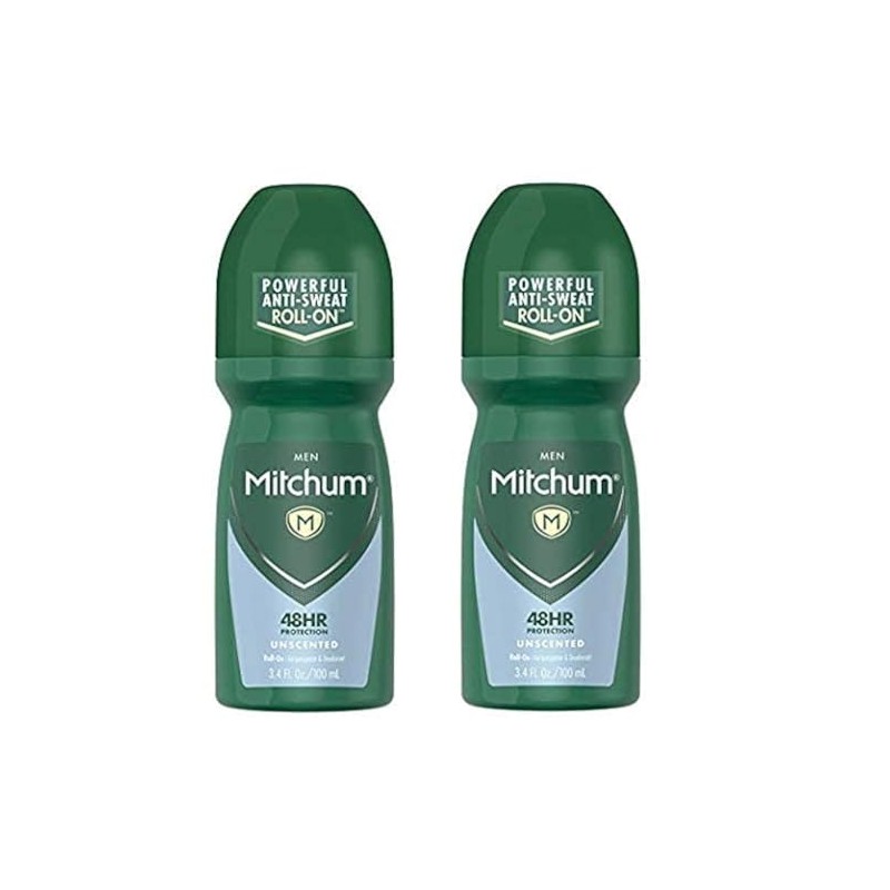 Mitchum Invisible Antitranspirante Desodorante Roll Perfume Onzas Paquete