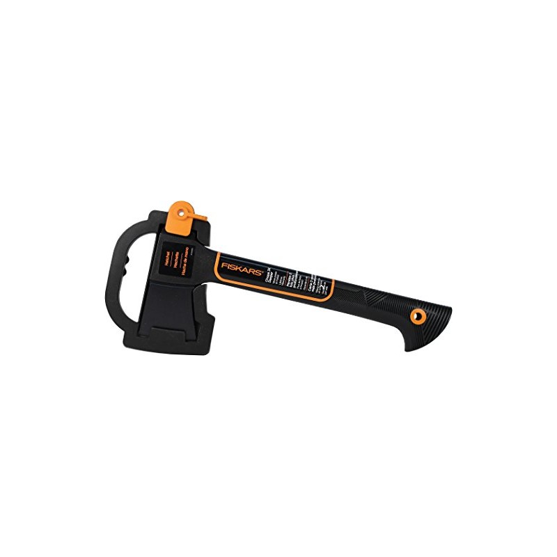 Fiskars 375501-1001 Hatchet with Sheath, 14", Black