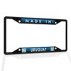 Fastasticdeals Metal Insert License Plate Frame Made in Uruguay Weatherproof