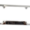 Silver License Plate Frame Cover Holder 1794 Edition for Tundra