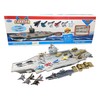 Large Aircraft Carrier Toy Small Catapult Aircraft Carrier Combo with