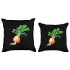 Jicama Vegetable Throw Pillow