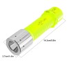 Unbranded High Lumen Scuba Diving LED Flashlight Waterproof Underwater Diving