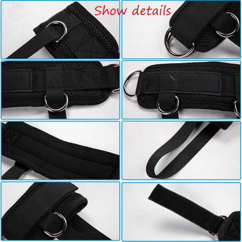 Taicols Ankle Straps for Cable Machines, Adjustable Ankle Strap, D-Ring