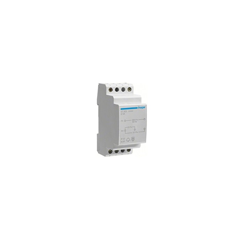 Hager ST303 – TRANSFORMER 8 VA 230/8 – 12 V
