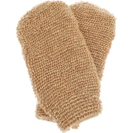 Guantes Exfoliantes de Yute FRCOLOR - 2 Piezas para una Piel Suave y Tersa