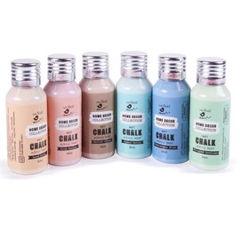 Little Birdie Chalk Paint Set - Matte Acrylic Painting Supplies for DIY Crafts, Furniture, Indoor Outdoor - Multisurface, Non Toxic, 60mL Bottles, Muted