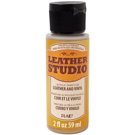 Leather Studio Leather Paint (2-Ounce), Metallic Pure Gold