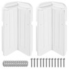 JYINCPED Corner Dock Bumper Fender,Boat Dock Bumpers Corner Fenders,Marine Grade