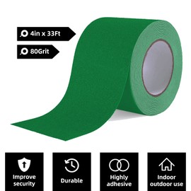 Reniteco Anti Slip Traction Tape - 4" x 33Ft, Green - Enhance Safety on Wet Surfaces - Perfect for Stairs, Showers, Bathtubs