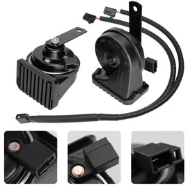 Bocina de coche para Toyota con 1 a 2 enchufes, Bocina de caracol impermeable de 12 V, bocina de caracol eléctrica de tono alto/bajo, bocina de caracol alta y baja