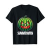 Watermelon Jack O Lantern Happy Summerween T-Shirt