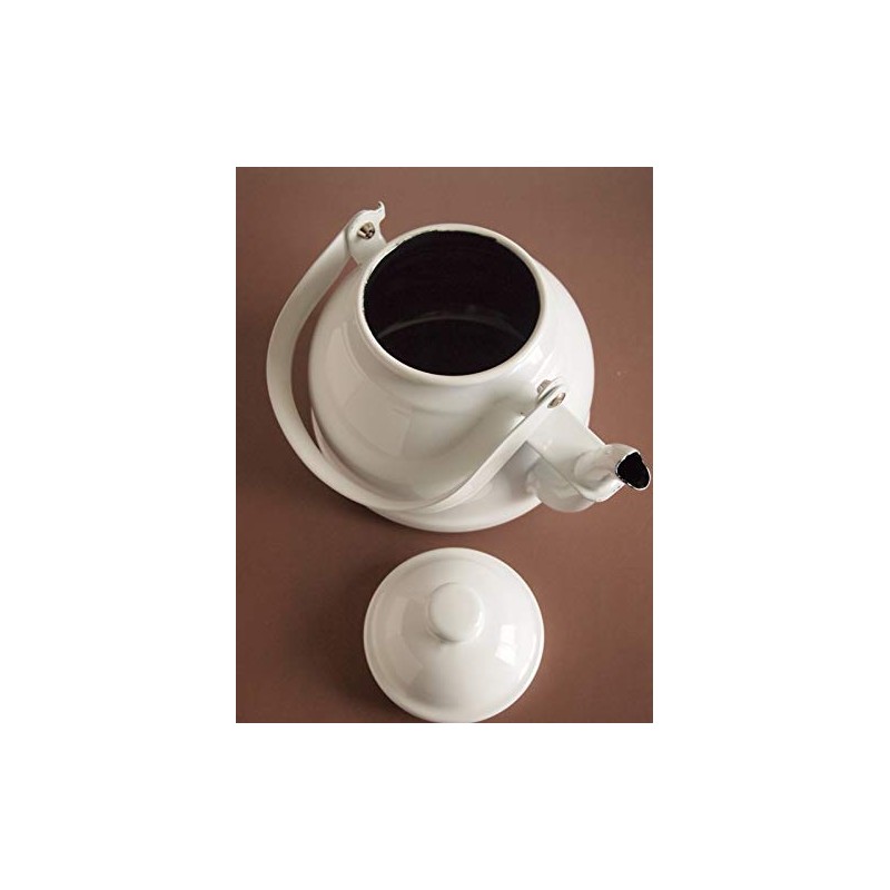 Haas Designs MRTK-01 Kettle, White, 1.5L Mini Retro Kettle