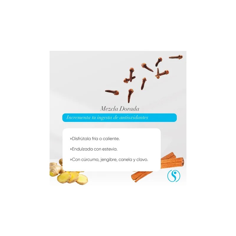 5 Jugo Mezcla Dorada En Polvo Shelo Nabel 480gr Con