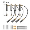 ZIJOT 63mm Desert Lizard Piggyback Internal Spring RC Shock Absorber