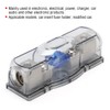 Suuonee Fuse Holder, Car Audio Mini ANL Fuse Box Holder