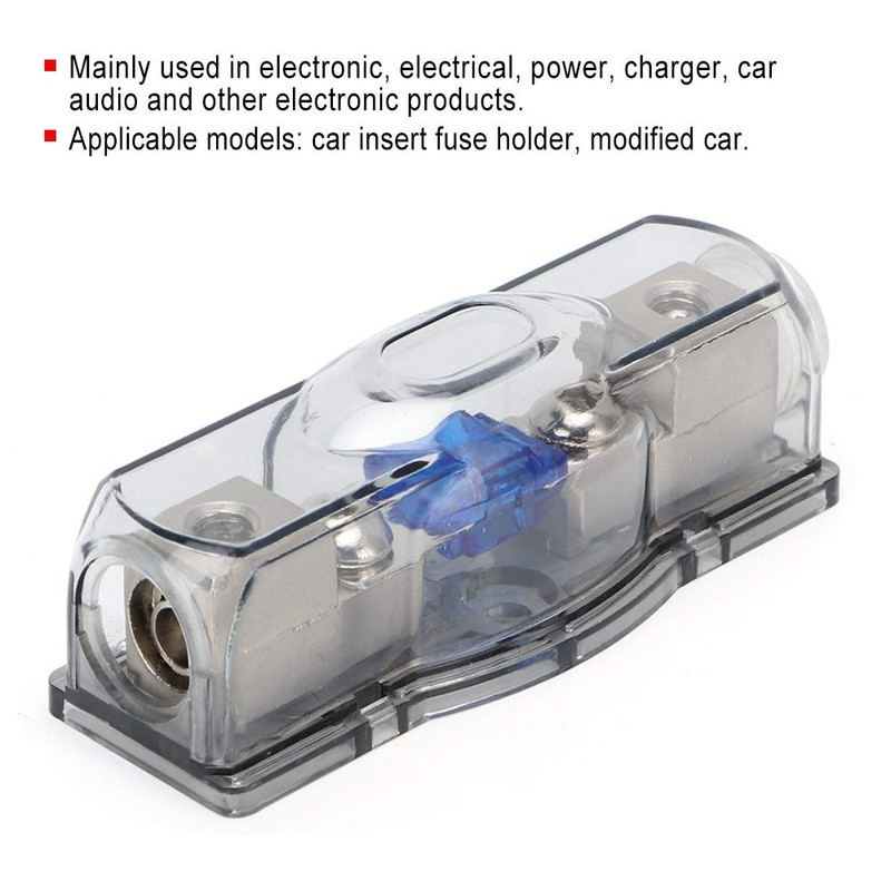 Suuonee Fuse Holder, Car Audio Mini ANL Fuse Box Holder