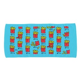 Face Towel [Pototo-san] Printed Long Towel, Okaki Series