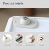TRVL FIELDER Self Adhesive Mini Caster Wheels, Stem Casters Roller