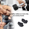 2 Pairs Weight Lifting Grips (Black + Gray) | Premium