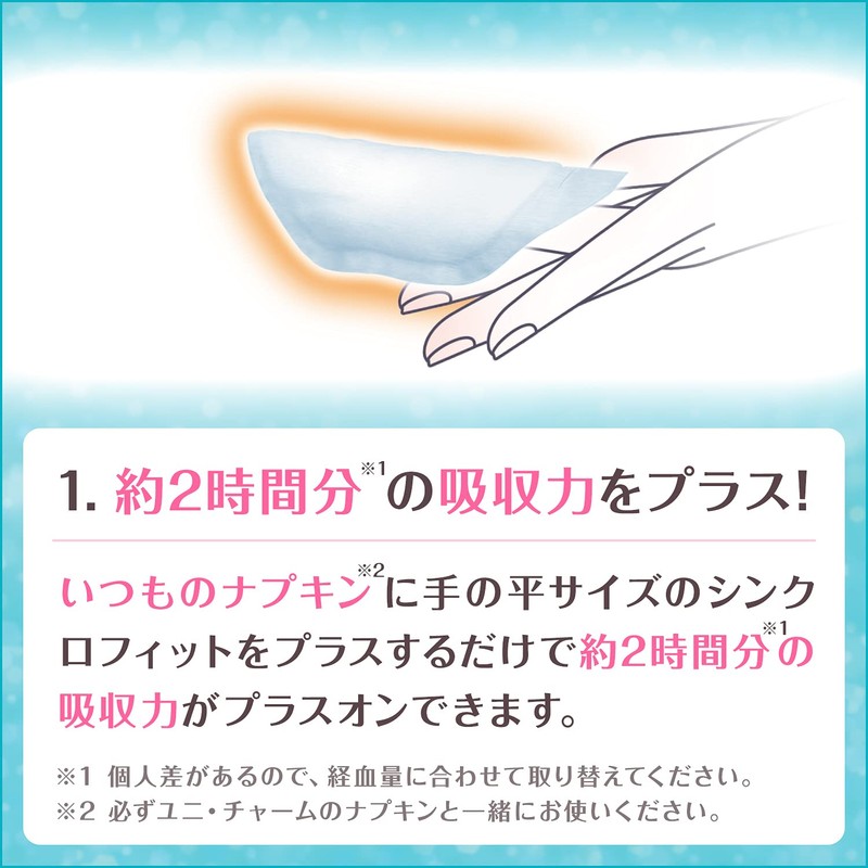 Sophy Synchrofit Thick Type 20 Pieces (Sanitary Supplies Napkin Combined