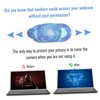 KICHOUSE 3pcs Webcam Cover Ultra-Thin Camera Shield for Laptop Tablet