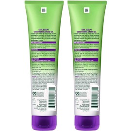 Garnier Hair Care Fructis Style Curl Sculpt Conditioning Cream Gel, 2 Count (Pack of 3)