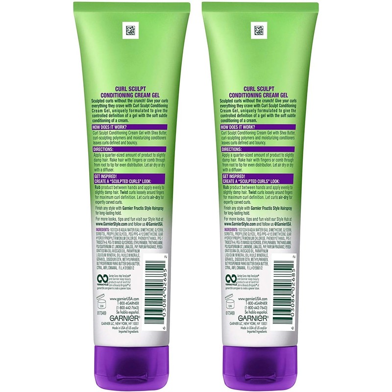 Garnier Hair Care Fructis Style Curl Sculpt Conditioning Cream Gel,