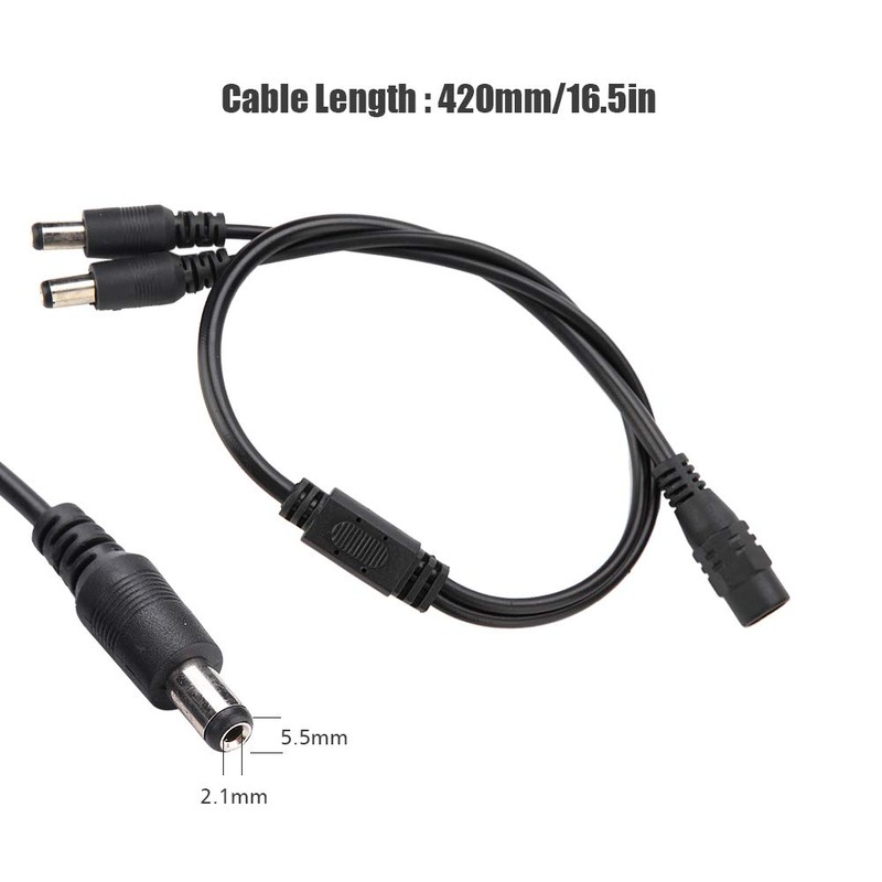 Cable adaptador, de alimentación de la cámara de vigilancia de