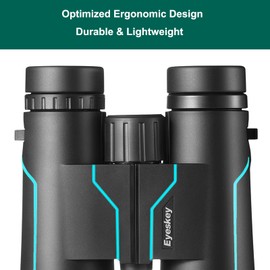 Binoculars for Adults with Upgraded Phone Adapter- Eyeskey Eaglet 12x42 HD binoculars for Bird Watching Hunting Nature Widelife, Completely waterproof and fogproof Meet all your Needs