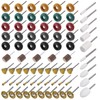 EEEKit 75PCS Abrasive Buffing Polishing Wheels Wire Brushes Set, Wool