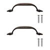 Fuxxer® Antique Drawer Handles Bronze Iron Design 131 x 30