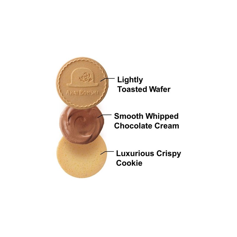 KUKKIA Milk Chocolate - Whipped Milk Chocolate Cream Sandwiched with