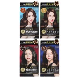 Lien black hair secret book oriental gray hair cream dyeing double plan / 리엔 흑모비책 오리엔탈 새치크림 염색 더블 기획