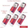 B2S Jumbo Size Eraser Set, Pack of 5, Large Sleeve