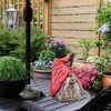Miniature Gnome Backflow Incense Burner Funny Garden Gnomes Statue Smoke