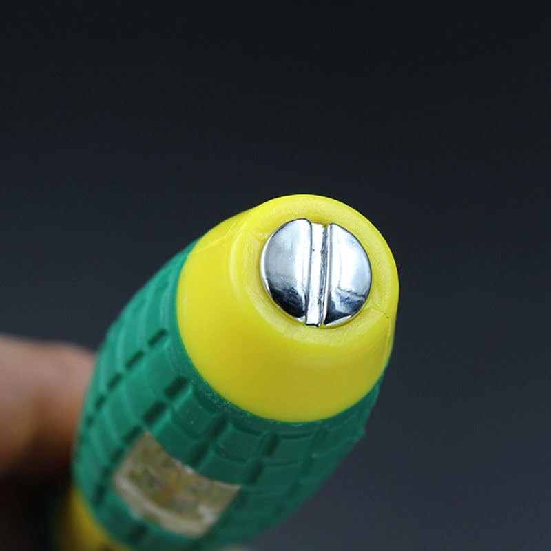 1Pcs Electrical Tester Pen Slotted Screwdriver Tester Pen Voltage Tester
