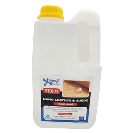 Nano Leather and Suede Hydrophobic Spray, Water and Stain Repellent, Waterproofing for Boots, Car Seats, Furniture, Jackets, Shoes, Bags and More (67.63 fl.oz)