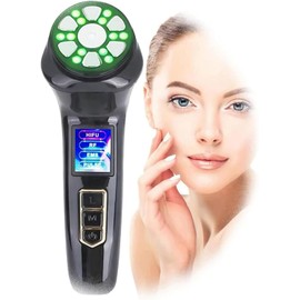 Mini HIFU Dispositivo de Belleza 4 en 1 R-F Facial Antiarrugas Máquina de Belleza Lifting Facial Rejuvenecimiento y Reafirmación de la Piel Instrumento de Belleza