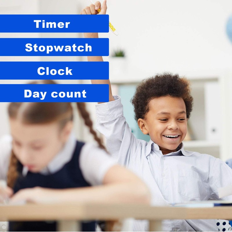 3"-ONE Digital Timer for Kids, Classroom Timer (Countdown) / Stopwatch