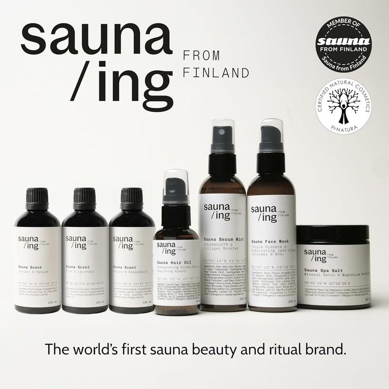 sauna/ing Bath Salt Birch & Lemongrass 200g - Magnesium Bath