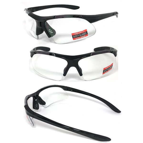 VeryHobby Inner Bifocal Safety Reading Glasses Reading Sunglasses UV400 AP+S