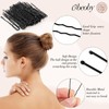 Set di 460 forcine e elastici per capelli, 220 spilli