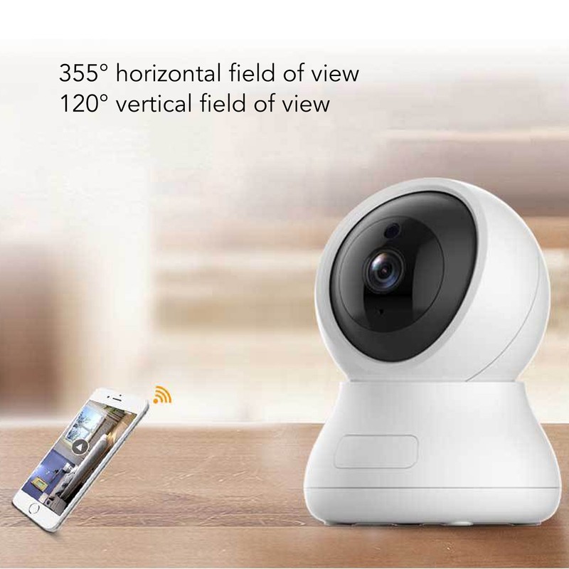 2K Wireless Surveillance Camera Night Vision Smart Remote Monitor Voice