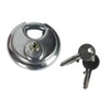 Round Discus Padlock 2 Keys 70mm Disc Heavy Duty Outdoor