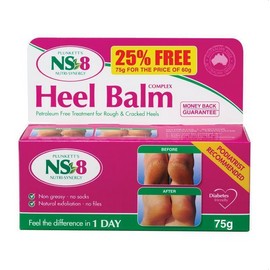 Plunkett's NUTRI SYNERGY 8 NS 8 Active Heel Balm Complex 75g