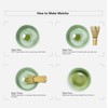 AIYICIII AIYICIII Ceramic Matcha Bowl, Handmade Japanese Green Tea Whisk